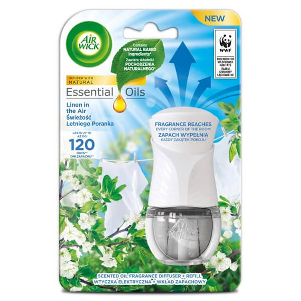 AIR WICK ΣΥΣΚΕΥΗ + ΑΝΤ/ΚΟ 19ml - (LINEN)