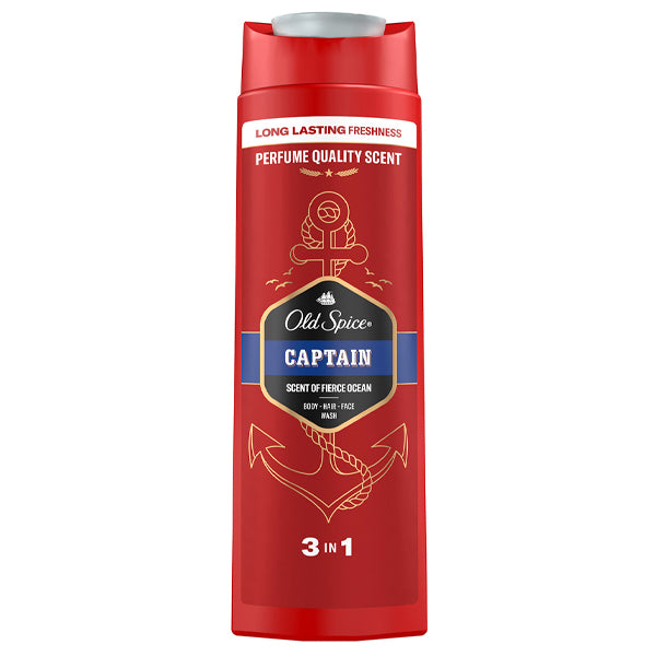 OLD SPICE SHOWER GEL 400ml - (CAPTAIN)