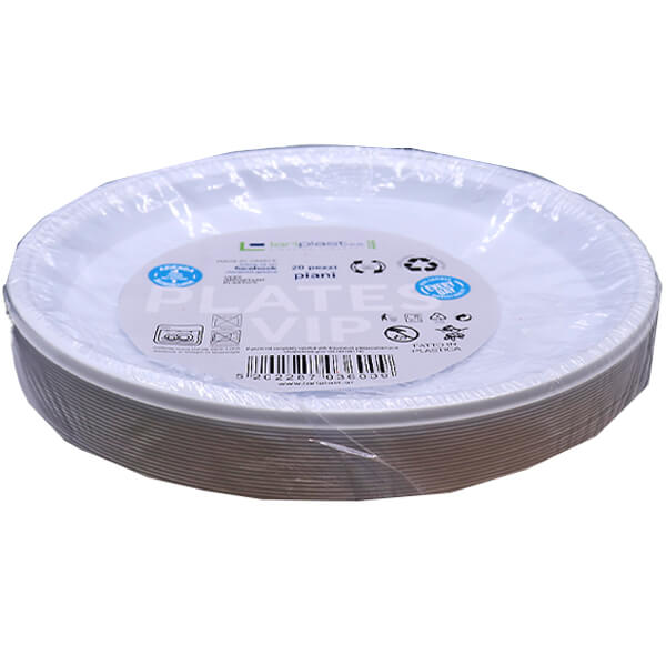 LARIPLAST ΠΙΑΤΑ ΠΛΑΣΤΙΚΑ ΕΠΑΝΑΧΡΗΣΙΜΟΠΟΙΟΥΜΕΝΑ Νο3 - 23cm - (20τεμ.)