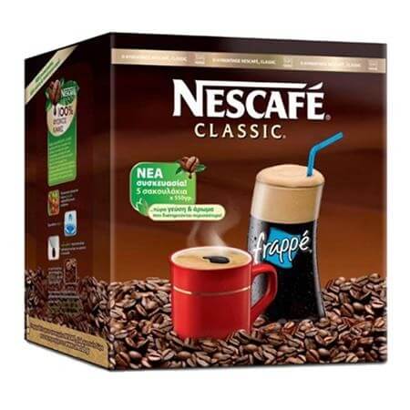 NESCAFE CLASSIC ΚΑΦΕΣ 2,75kg - (5x550gr.)
