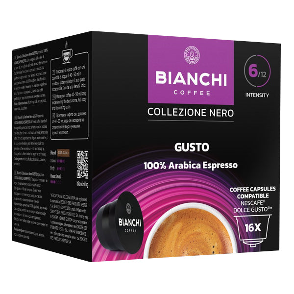 BIANCHI DOLCE GUSTO ESPRESSO CAPS (16τεμ.x7gr.) - (100% ARABICA)