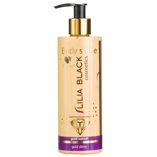 LILIA BLACK SHINE ΓΑΛΑΚΤΩΜΑ ΣΩΜΑΤΟΣ 300ml - (GOLD SUNSET) (ΑΝΤΛΙΑ)