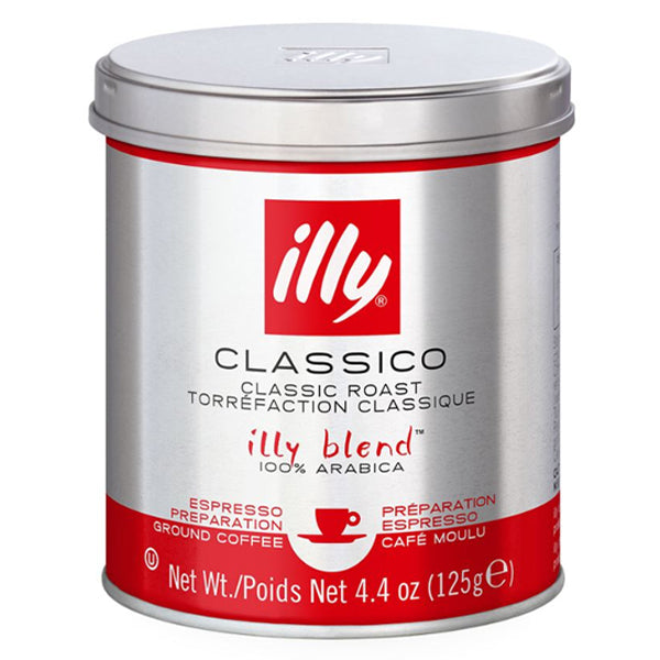 ILLY ESPRESSO 125gr - (CLASSICO) (ΑΛΕΣΜΕΝΟ)
