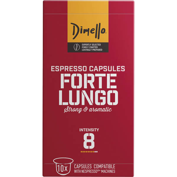 DIMELLO ESPRESSO CAPS (10τεμx0,56gr.) - (FORTE LUNGO)