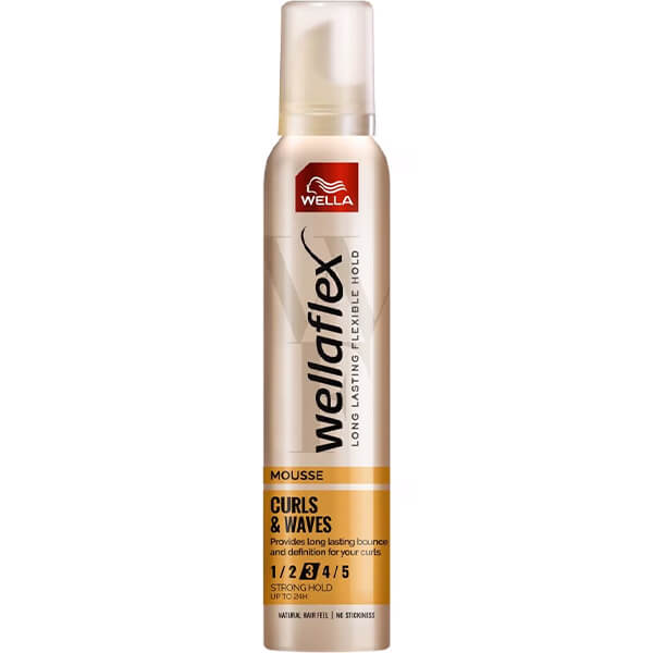 WELLAFLEX ΑΦΡΟΣ 200ml (No 3) - (CURLS & WAVES)