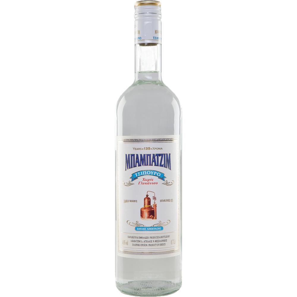 Μπαμπατζίμ Τσίπουρο Χωρίς Γλυκάνισο 700ml