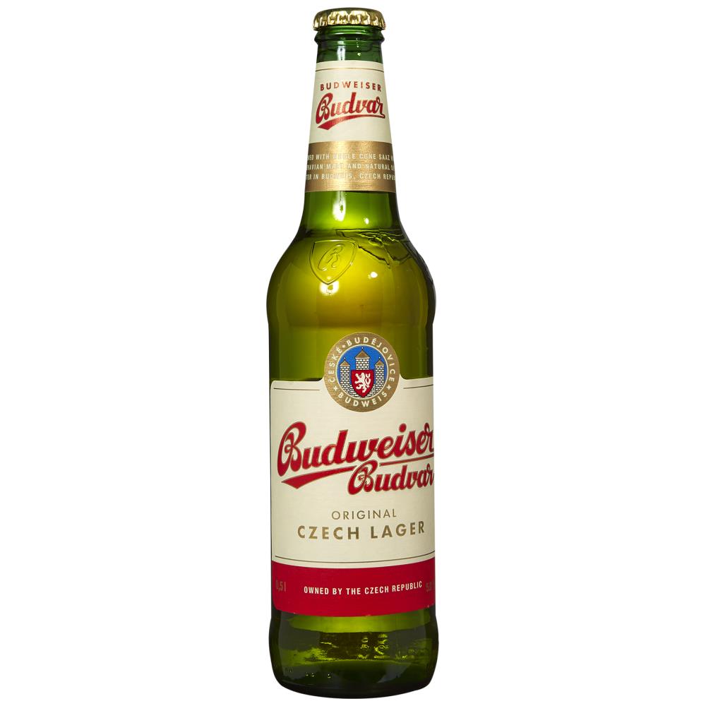 Budweiser Budvar Μπύρα Φιάλη 500ml
