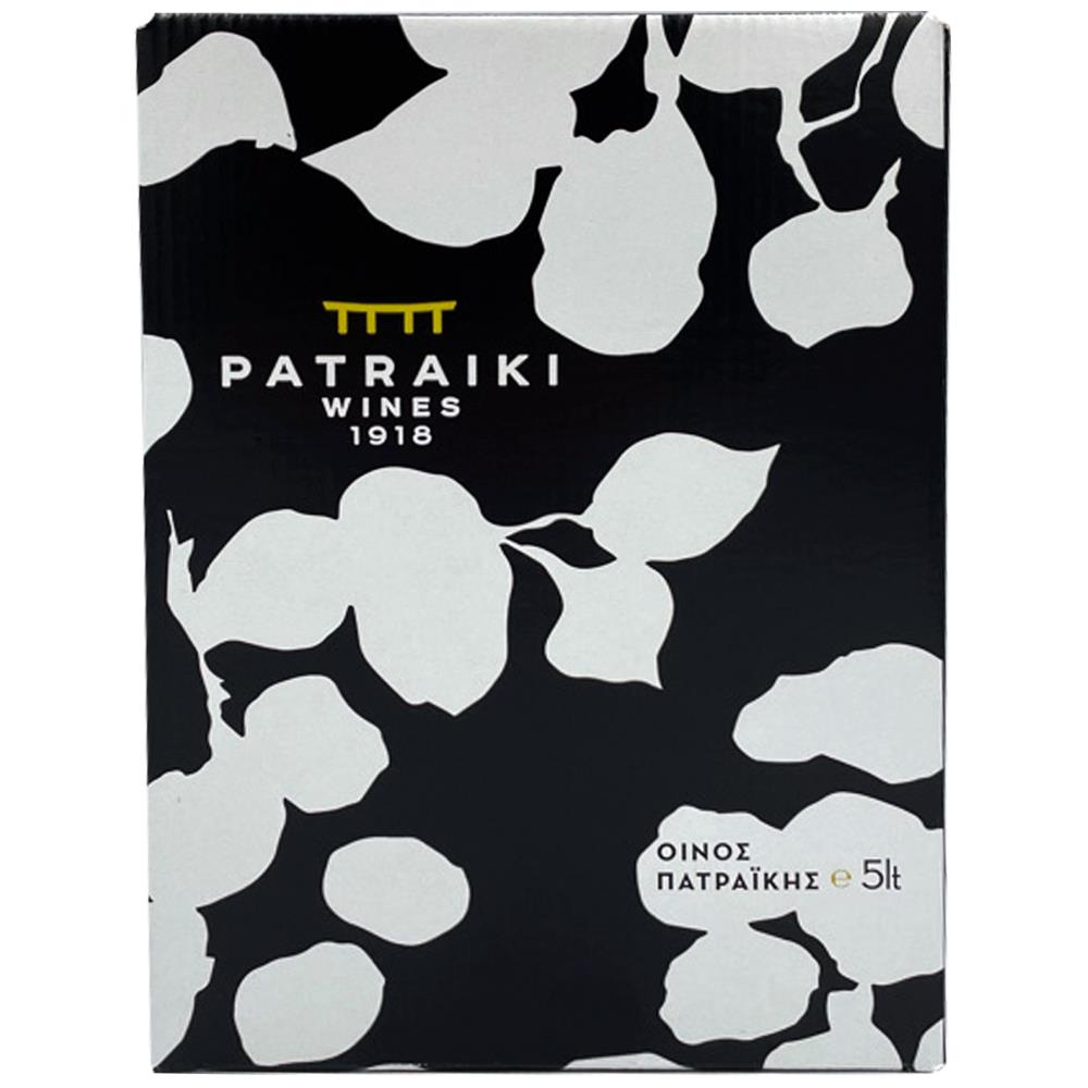 Πατραϊκή Λευκός Οίνος Σε Ασκό 5L