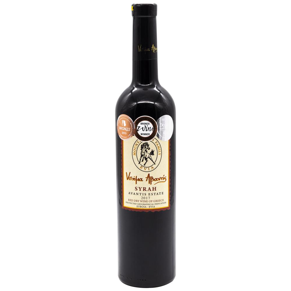 Κτήμα Αβαντίς Syrah Ερυθρός Οίνος 750ml