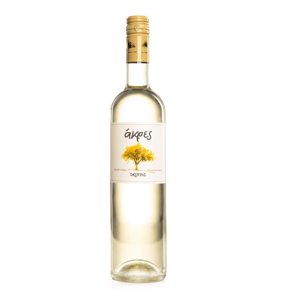 Σκούρας Άκρες Λευκός Οίνος 750ml