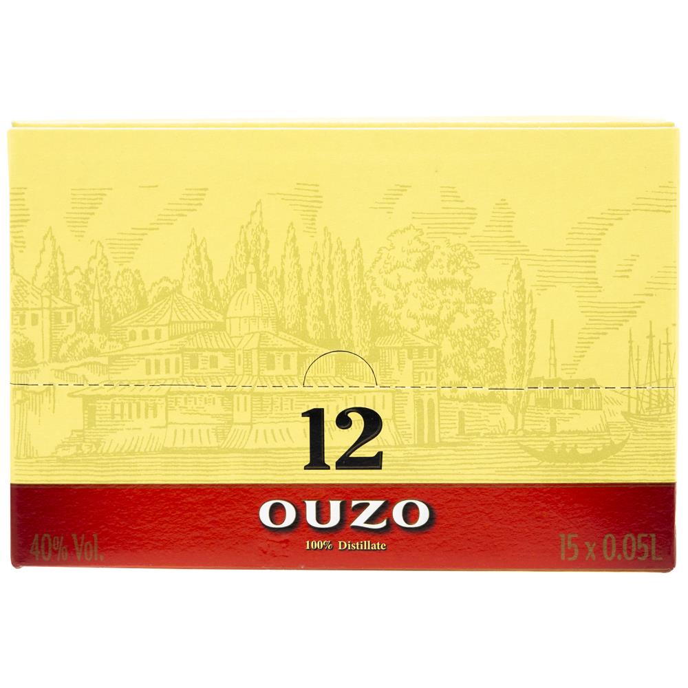 12 Ούζο 15x50ml