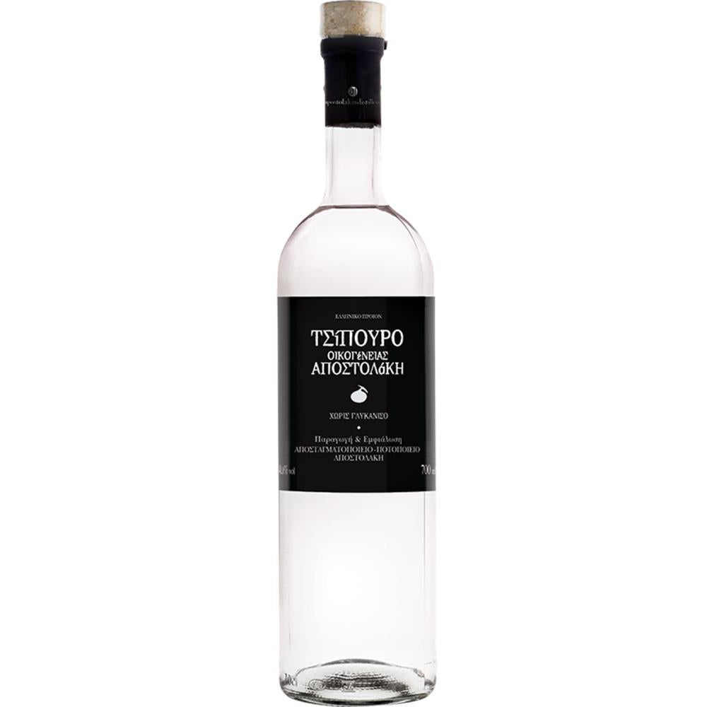 Αποστολάκη Τσίπουρο Χωρίς Γλυκάνισο 700ml
