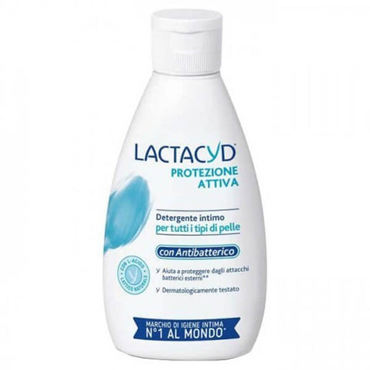 LACTACYD ΓΙΑ ΕΥΑΙΣΘΗΤΕΣ ΠΕΡΙΟΧΕΣ 200ml - (PROTEZIONE ATTIVA) (ANTIBATTERICO)
