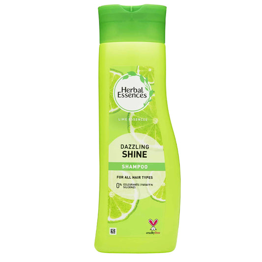 HERBAL ESSENCES SHAMPOO 400ml - (DAZZLING SHINE) (LIME)