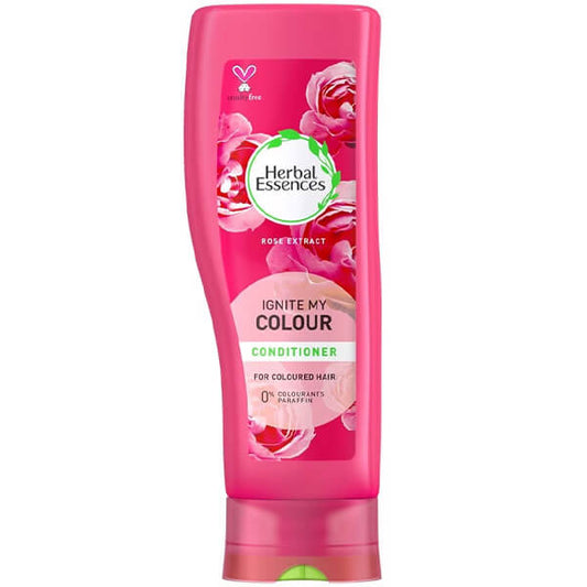 HERBAL ESSENCES CONDITIONER 400ml - (IGNITE MY COLOUR) (ROSE EXTRACT)