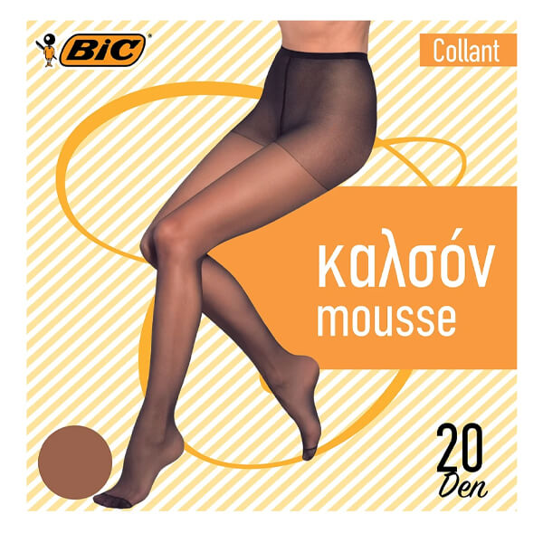 BIC ΚΑΛΣΟΝ COLLANT 20DEN (Νο1-2) - (ΚΑΡΑΜΕΛΕ)