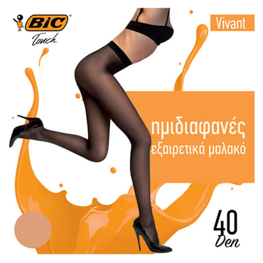 BIC ΚΑΛΣΟΝ VIVANT 40DEN (LARGE) - (ΜΕΛΙ)