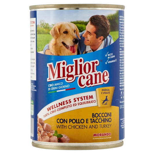 MIGLIOR ΣΚΥΛΟΤΡΟΦΗ ΚΟΝΣΕΡΒΑ 405gr - (ΚΟΤΟΠΟΥΛΟ-ΓΑΛΟΠΟΥΛΑ)