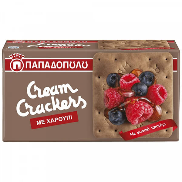ΠΑΠΑΔΟΠΟΥΛΟΥ CREAM CRACKERS 190gr. - (ΧΑΡΟΥΠΙ)