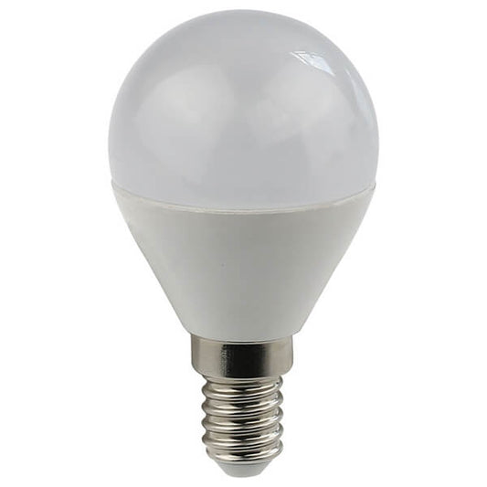 EUROLAMP ΛΑΜΠΑ SMD (LED) ΣΦΑΙΡΙΚΗ E14 (7W) 6500k - (147-77330)
