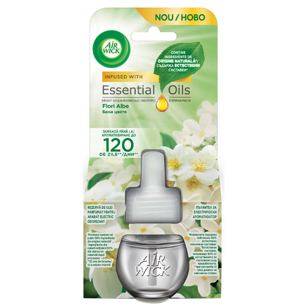 AIR WICK ANΤΑΛΑΚΤΙΚΟ 19ml - (FREESIA & JASMINE/WHITE FLOWERS)