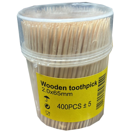 ΟΔΟΝΤΟΓΛΥΦΙΔΕΣ ΞΥΛΙΝΕΣ ΣΕ ΚΟΥTI (400τεμ.)