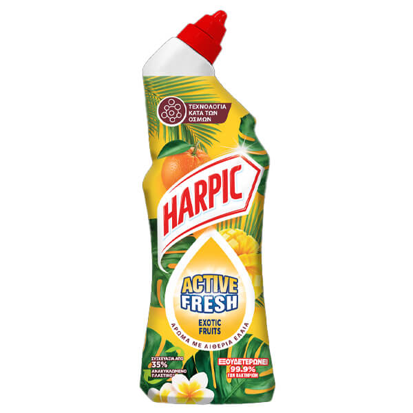 HARPIC GEL ACTIVE FRESH 750ml - (EXOTIC FRUITS)