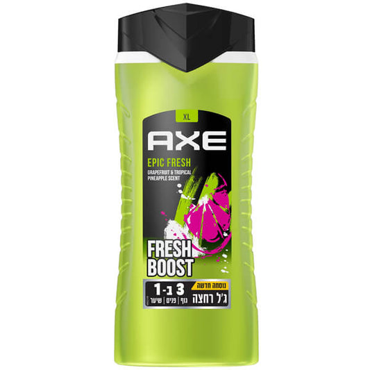 AXE SHOWER GEL 400ml - (EPIC FRESH)