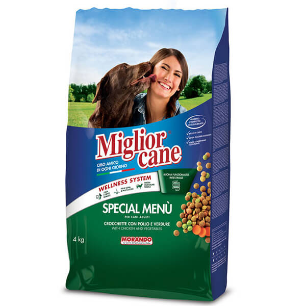 MIGLIOR ΣΚΥΛΟΤΡΟΦΗ ΚΡΟΚΕΤΑ 4kg - (SPECIAL MENU) (ΚΟΤΟΠΟΥΛΟ-ΛΑΧΑΝΙΚΑ)