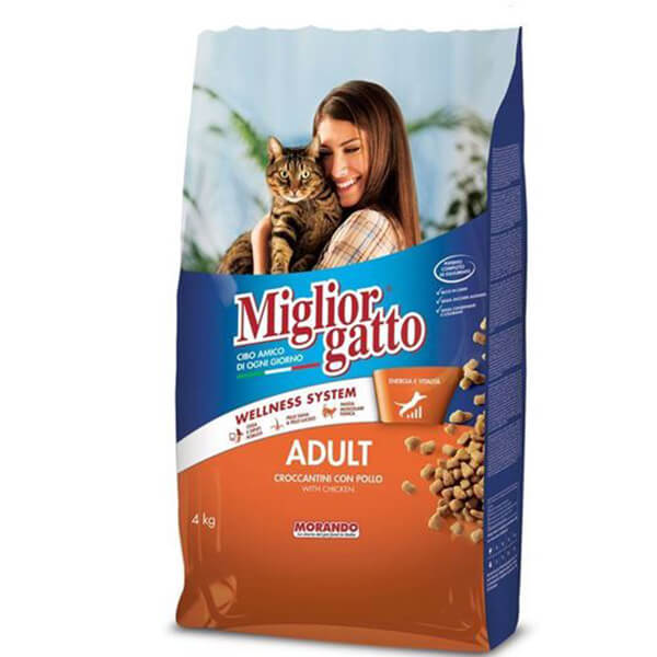 MIGLIOR ΓΑΤΟΤΡΟΦΗ ΚΡΟΚΕΤΑ 4kg - (ADULT) (ΚΟΤΟΠΟΥΛΟ)