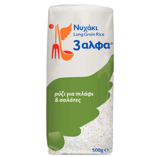 3Α ΡΥΖΙ ΝΥΧΑΚΙ 500gr. - (ΕΛΛΗΝΙΚΟ)