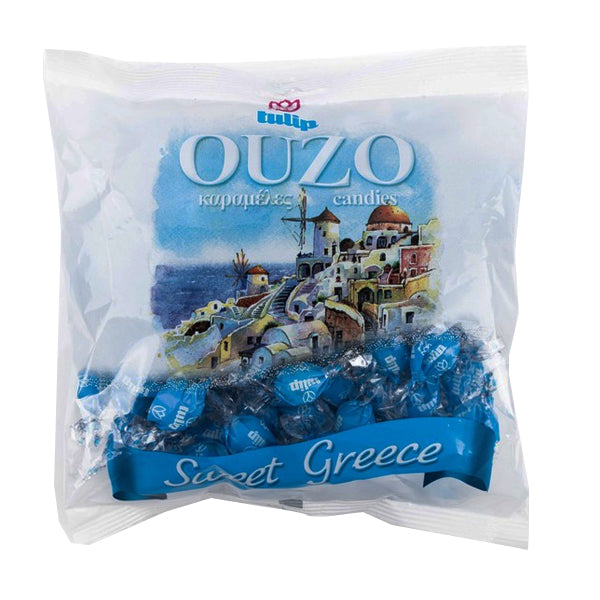 TULIP ΚΑΡΑΜΕΛΑ ΜΠΙΛΙΑ 250gr. - (ΟΥΖΟ)