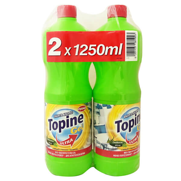 TOPINE ΠΑΧΥΡΕΥΣΤΗ 2x1250ml - ΕΥΚΑΛΥΠΤΟΣ/ΜΕΝΤΑ