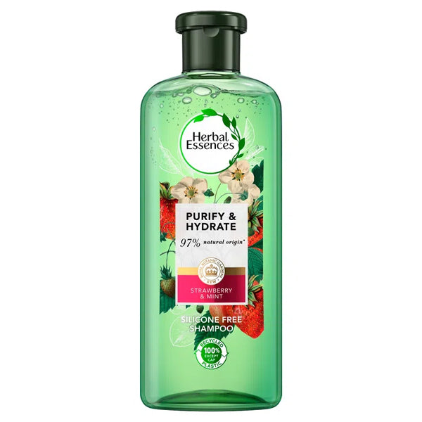 HERBAL ESSENCES SHAMPOO 400ml - (STRAWBERRY)