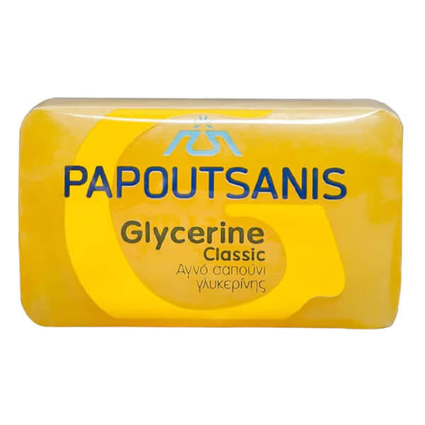 PAPOUTSANIS ΣΑΠΟΥΝΙ 125gr. ΓΛΥΚΕΡΙΝΗΣ - (ΚΙΤΡΙΝΟ)
