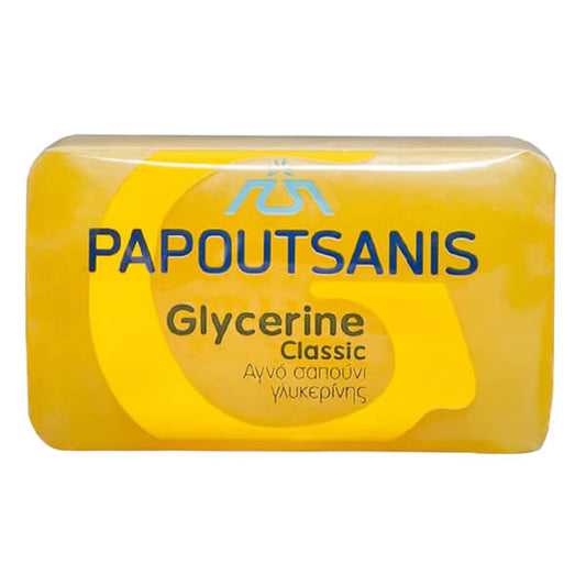 PAPOUTSANIS ΣΑΠΟΥΝΙ 125gr. ΓΛΥΚΕΡΙΝΗΣ - (ΚΙΤΡΙΝΟ)