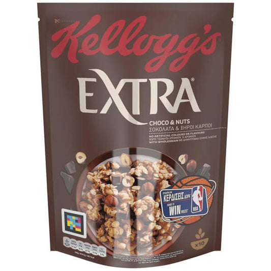 KELLOGG'S 450gr. - (EXTRA CHOCO & NUTS)