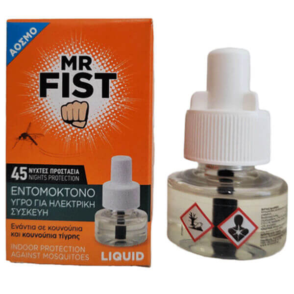 MR FIST ΥΓΡΟ ΑΝΤΑΛΛΑΚΤΙΚΟ 45ml - (45 ΝΥΧΤΕΣ)