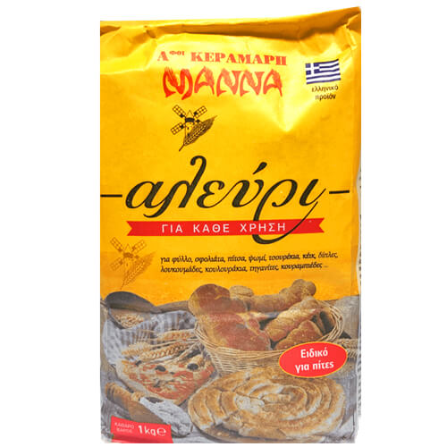 ΜΑΝΝΑ ΑΛΕΥΡΙ 1 kg - (ΓΙΑ ΟΛΕΣ ΤΙΣ ΧΡΗΣΕΙΣ - ΚΙΤΡΙΝΟ)