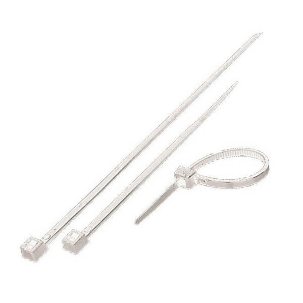 EUROLAMP ΔΕΜΑΤΙΚΑ TIRE UPS ΛΕΥΚΑ 160x2,5 - (100τεμ) (147-54004)