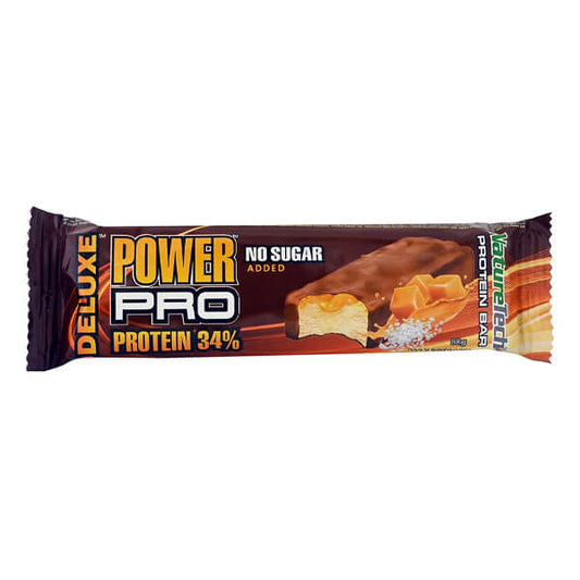 POWER PRO DELUXE ΜΠΑΡΑ ΠΡΩΤΕΙΝΗΣ 80gr. - (ΑΛΑΤΙΣΜΕΝΗ ΚΑΡΑΜΕΛΑ)