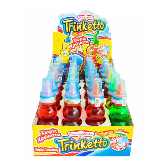 TRINKETTO ΜΠΟΥΚΑΛΙ ΜΕ ΧΥΜΟ (24x70ml) - (ΤΣΙΧΛΟΦΟΥΣΚΑ)
