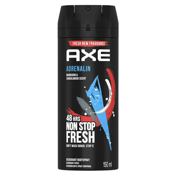 AXE BODY SPRAY 150ml - (ADRENALINE)