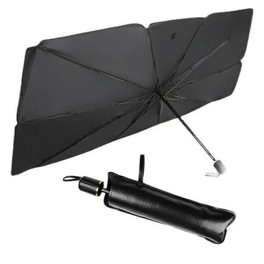 TNS ΗΛΙΟΠΡΟΣΤΑΣΙΑ ΑΥΤΟΚΙΝΗΤΟΥ ΟΜΠΡΕΛΑ 130Χ76cm ΜΑΥΡΗ (31-950-0070)