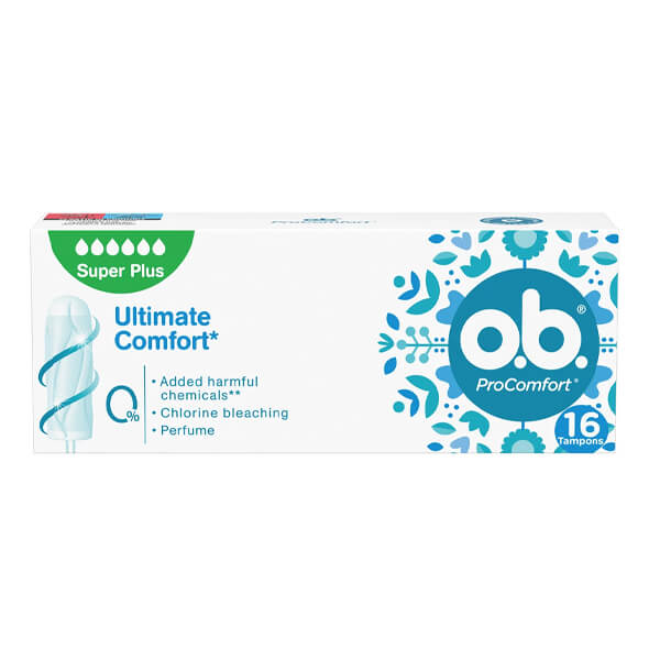 O.B. TAMPONS PROCOMFORT 16τεμ. - (SUPER PLUS)
