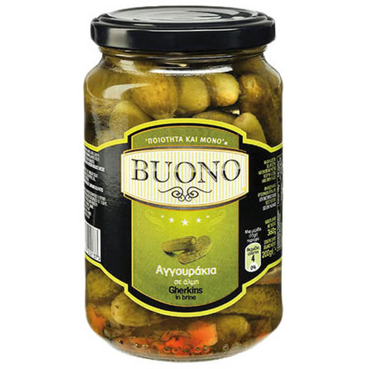 BUONO ΑΓΓΟΥΡΑΚΙ 360gr. - (BAZO)