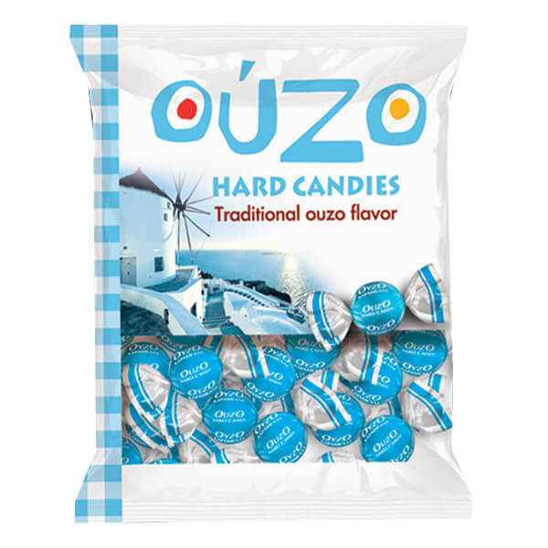 CRYSTAL ΚΑΡΑΜΕΛΕΣ ΜΠΙΛΙΑ 300gr. - (ΟΥΖΟ)