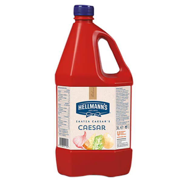 HELLMANN'S CAESARS DRESSING 3lit - (T21134)