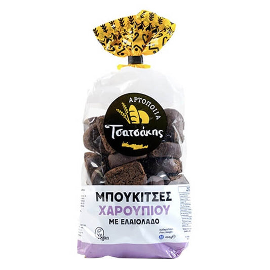 ΤΣΑΤΣΑΚΗΣ ΜΠΟΥΚΙΤΣΕΣ 400gr. - (ΧΑΡΟΥΠΙ ΜΕ ΕΛΑΙΟΛΑΔΟ)