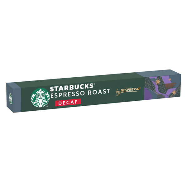 STARBUCKS CAPS ESPRESSO DECAF ROAST - (10x5.7gr)